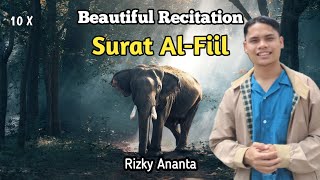 ❤️Beautiful Recitation Of Surah AlFiil  Rizky Ananta quran alquran alfil alfiil suratalfil [upl. by Enneite57]