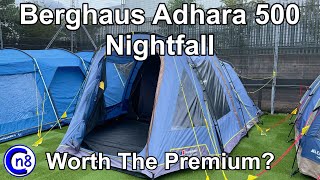 Berghaus Adhara 500 Nightfall Tent  Worth The Premium Tour And Review [upl. by Tonneson351]