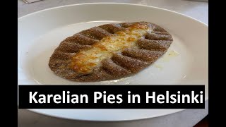 Karelian Pies in Helsinki [upl. by Yekcin]