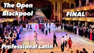 The Open Blackpool 2022  Final  Professional Latin [upl. by Phelgon385]