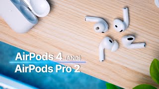 AirPods Pro 2 vs AirPods 4th Gen  The 5 Biggest Differences [upl. by Ayifas856]