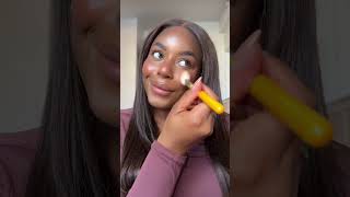 Fall makeup routine for the brown skin girlies 🤎☕️🍯🧸 shorts beauty makeup grwm fallmakeup [upl. by Uolymme]