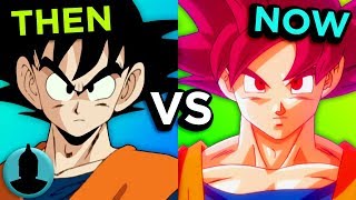 Dragon Ball Z  Then Vs Now  Evolution of Dragon Ball Tooned Up S5 E36 [upl. by Naejeillib]