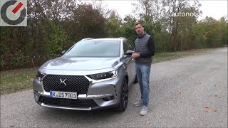 DS7 Crossback BlueHDI 180 2018  Französisches PremiumSUV im Alltagstest  Review  Fahrbericht [upl. by Bogusz]