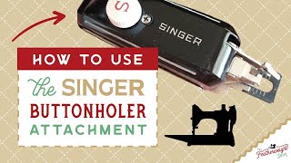 Singer Automatic Zigzagger Demonstration and HowTo Tutorial [upl. by Ttreve719]