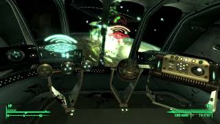 Final Alien Space Ship Boss Fight  Mothership Zeta DLC  Fallout 3 [upl. by Ahsirhcal]