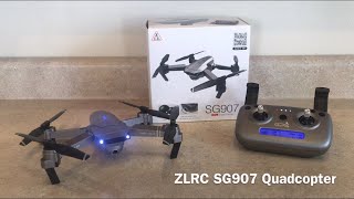 ZLRC SG907 Drone Review TomTop [upl. by Bendix]