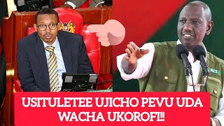 HIZI SI ENZI ZA JICHO PEVU MOHAMMED ALI WARNED AGAINST DISRESPECTING UDA VICECHAIR HASSAN OMAR [upl. by Ticon]