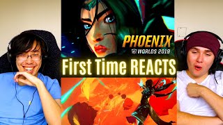 REACTIONS Phoenix ft Cailin Russo and Chrissy CostanzaLEAGUE OF LEGENDS [upl. by Lenard]