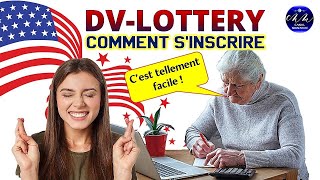 Inscription DVLOTTERY 2024  Le Tuto le plus explicite pour bien remplir le formulaire DS5501 [upl. by Berkly952]