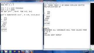 ELITMUS QUESTION CRYPTARITHMETIC MULTIPLICATION FREQUENTLY ASKED PROBLEM WITH SOLUTION [upl. by Modnar716]