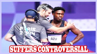 British sprinter Jeremiah Azu suffers controversial Olympics disqualification [upl. by Ihtac]