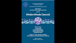 Winter Winds 2023  Pioneer HS Symphony Band [upl. by Shoshanna118]