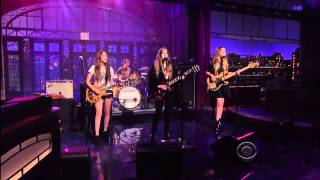 HAIM  Forever 6102013 Letterman [upl. by Petracca]