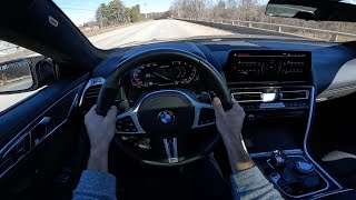 2024 BMW M850i xDrive Gran Coupe POV Drive Impressions and ASMR [upl. by Uball985]