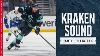 Kraken Sound Jamie Oleksiak  May 2 2023 Morning Skate [upl. by Kalil]