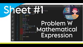 W  Mathematical Expression  ICPC Assiut  Programming With Sakib [upl. by Anade]