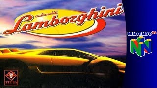 Nintendo 64 Longplay Automobili Lamborghini [upl. by Elbertina858]