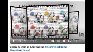 Chakra Fashion and Accessories blackownedbusines blackluxurybrand [upl. by Derward794]