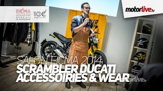 NEW 2015  SALON MILAN EICMA  SCRAMBLER DUCATI [upl. by Eeluj]