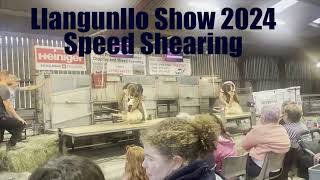 Llangunllo Show 2024 Speed Shear 1 [upl. by August484]