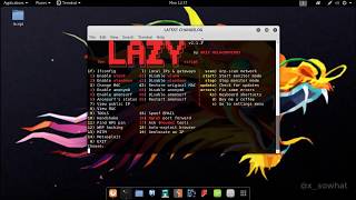 lazy scriptشرح طريقة أستخدام وتنصيب الليزي سكربت على الكالي لينيكس [upl. by Llydnek678]