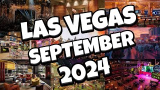 Whats NEW in Las Vegas for SEPTEMBER 2024 😍 [upl. by Yhpos]