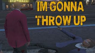 IM GONNA THROW UP GTA V Online w Goldy Vern amp Bunni [upl. by Mur]