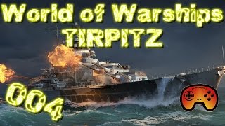 Die Tirpitz  World of Warships  Premium Schlachtschiff  Review  World of Warships Gameplay [upl. by Ellevehs177]