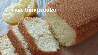 Amazing lemon cake recipe 🍋  Quick and Easy [upl. by Smeaj]