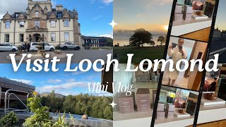 Scotland Road Trip  Exploring Loch Lomond and Cameron House A Travel Vlog [upl. by Folger728]