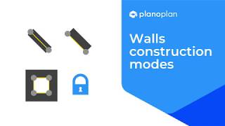 Planoplan 20 Walls constructions modes [upl. by Avrenim618]