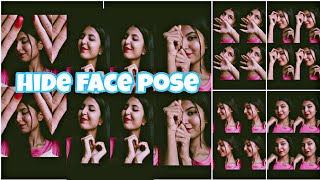 Hide face poses 🫣 Must try ❤️ sanpchat selfie pose ideas 💡 for girls [upl. by Idid]