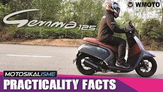 WMOTO GEMMA 125 SUPER COMPREHENSIVE PRACTICALITY FACTS REVIEW [upl. by Amby]