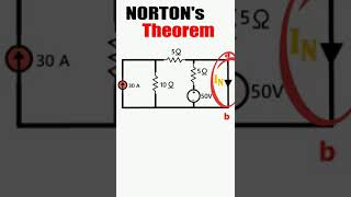 Nortons Theorem Explained in Hindi  Part2 shorts [upl. by Drucill82]