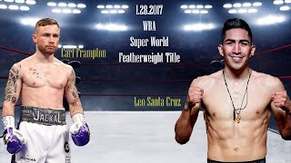 Full Fight Frampton vs Santa Cruz 2 RBT 9 16 20 [upl. by Nimzay277]