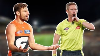 Most Outrageous AFL Umpiring Calls EVER [upl. by Reinaldo]