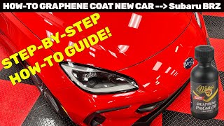 Graphene Ceramic Coating a BRZ  StepByStep Application Guide for Graphene Ceramic Coating [upl. by Sadye]