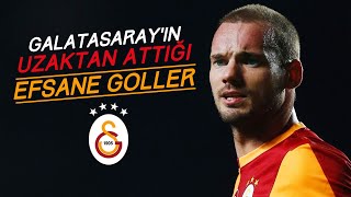 Galatasarayın Ceza Sahası Dışından Attığı Efsane Golleri [upl. by Ater]