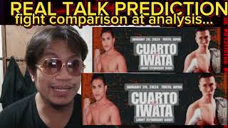 RENE MARK CUARTO VS SHOKICHI IWATA REALTALK PREDICTION AT FIGHT ANALYSIS [upl. by Nyahs429]