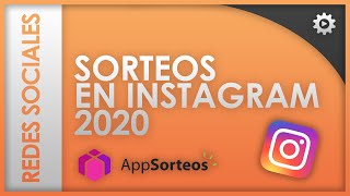 Como Realizar Sorteos en Instagram Fácil 2020 [upl. by Cirtemed]