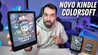 CHEGOU O KINDLE COLORIDO  NOVO KINDLE COLORSOFT TÁ NA MÃO [upl. by Courtland]