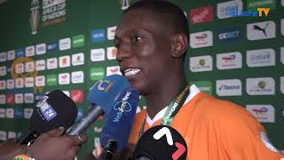 CAN 2023 FINALE REACTIONS DES JOUEURS EN ZONE MIXTE [upl. by Sgninnej]