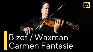 BIZET  WAXMAN Carmen Fantasie  Antal Zalai violin 🎵 classical music [upl. by Dante345]