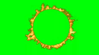 green screen fire circle [upl. by Renard]