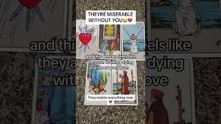 They realize everything now ❤️ spiritual soulmate twinflame tarotcards zodiac shorts fyp [upl. by Hessler]