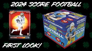 2024 Score Football Hobby  First Look [upl. by Nayar]