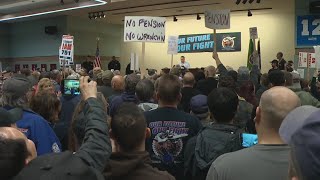 Boeing machinist union votes on latest contract offer [upl. by Stacey]