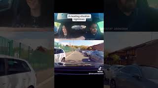 Nightmare meeting situation driving drivinglessons roadrage [upl. by Nylecyoj]