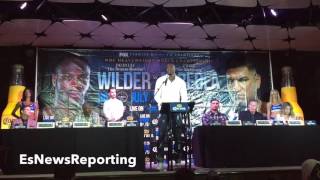 DEONTAY WILDER DEFENDS CHRIS ARREOLA WHO ARE THE FANS TO JUDGE ARREOLA DESERVES TITLE SHOT [upl. by Madelyn484]